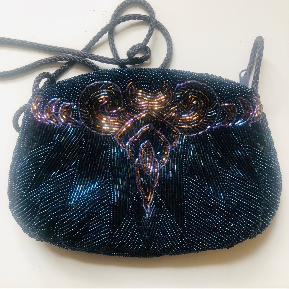 Vintage Beaded crossbody bag